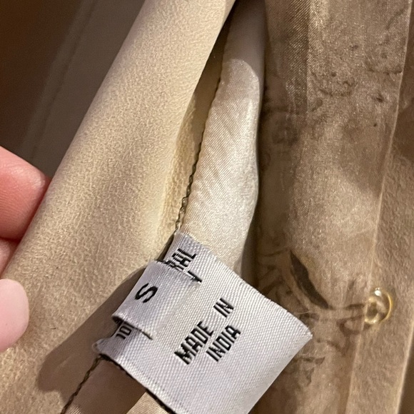 Free people storm warning lambskin jacket szS, New no tag - Picture 9 of 12